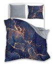 FARO Povlečení bavlněný satén Minerál Blue Bavlna - Satén, 140/200, 70/90 cm