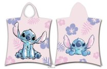 Osušky,ručníky, ponča ponča - JERRY FABRICS Pončo Lilo and Stitch Pink Bavlna - Froté, 50/115 cm JERRY FABRICS Pončo Lilo and Stitch Pink Bavlna - Froté, 50/115 cm