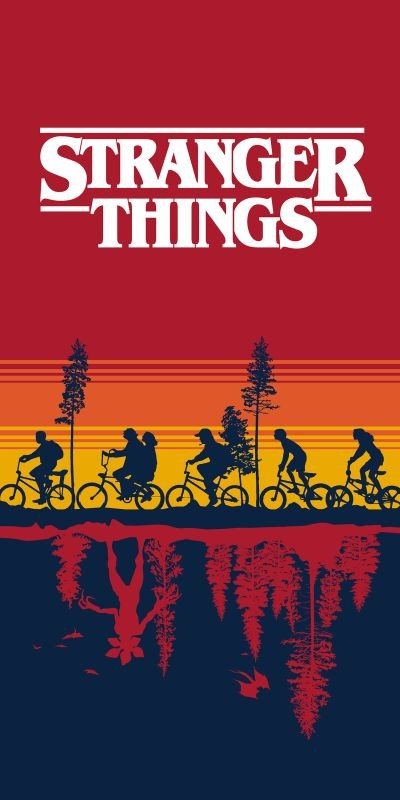 JERRY FABRICS Osuška Stranger Things Bavlna - Froté, 70/140 cm - plážové osušky