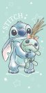JERRY FABRICS Osuška Lilo and Stitch Buddies Bavlna - Froté, 70/140 cm
