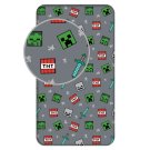 JERRY FABRICS Prostěradlo Minecraft We got this Bavlna, 90/200 cm