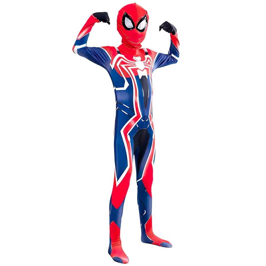 Párty a karneval - Dětské kostýmy - Dětský kostým Spiderman White 122-134 L Dětský kostým Spiderman White 122-134 L - Dětské kostýmy