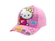 Dětská kšiltovka Hello kitty s potiskem S/M Dětské oblečení - Dětské kšiltovky