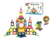 Magnetická 3D stavebnice Space castle 130ks Hračky - Magnetické stavebnice