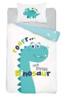 Povlečení do postýlky Povlečení nelicenční - DETEXPOL Povlečení do postýlky Little Dino blue Bavlna, 100/135, 40/60 cm DETEXPOL Povlečení do postýlky Little Dino blue Bavlna, 100/135, 40/60 cm