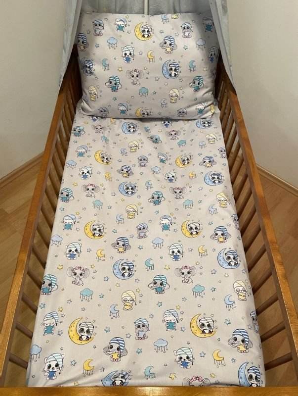 SDS Povlečení do postýlky Usínáčci  Bavlna, 90/130, 45/60 cm