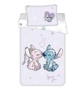 JERRY FABRICS Povlečení do postýlky Lilo and Stitch Purple baby Bavlna, 100/135, 40/60 cm Povlečení do postýlky - Povlečení licenčí