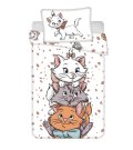 JERRY FABRICS Povlečení do postýlky Kočička Marie Friends baby Bavlna, 100/135, 40/60 cm
