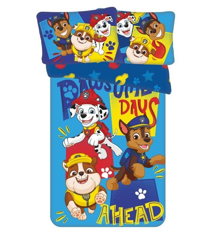 JERRY FABRICS Povlečení do postýlky Paw Patrol PP579 baby Bavlna, 100/135, 40/60 cm - Povlečení licenčí