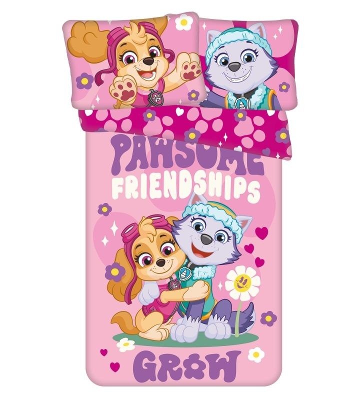 JERRY FABRICS Povlečení do postýlky Paw Patrol PP578 baby Bavlna, 100/135, 40/60 cm