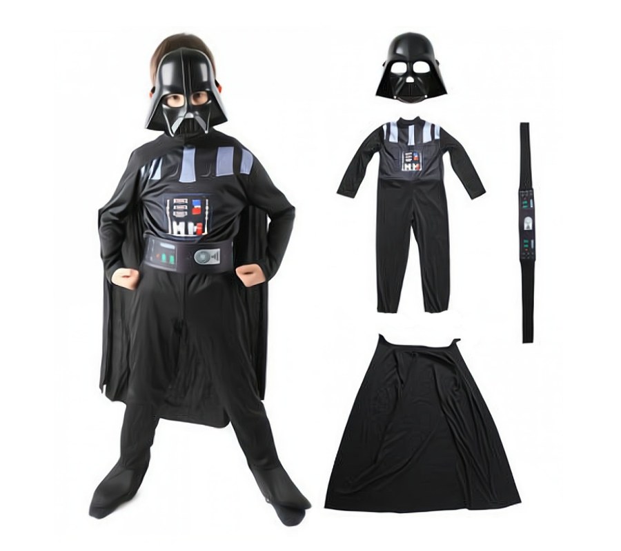 Párty a karneval - Dětské kostýmy - Dětský kostým Star wars Darth Vader s doplňky 122-134 L Dětský kostým Star wars Darth Vader s doplňky 122-134 L - Dětské kostýmy