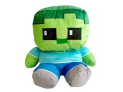Plyšová hračka Minecraft Zombie Steve Pixel maxi 25cm Hračky - Plyšové hračky