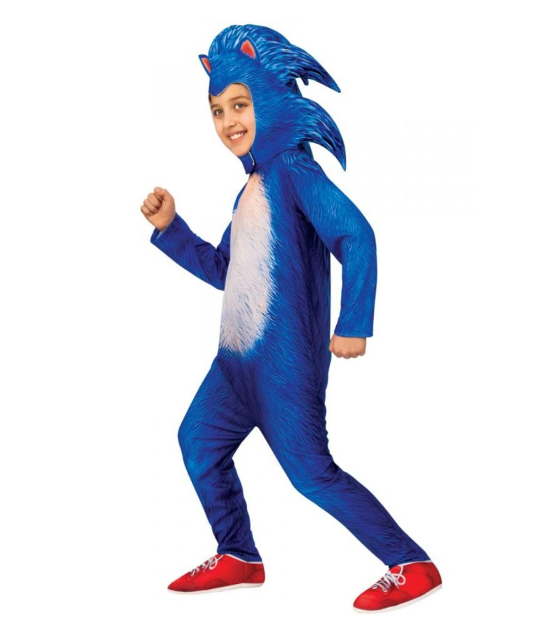 Dětský kostým Sonic The Hedgehog s maskou 116-122 M - Dětské kostýmy