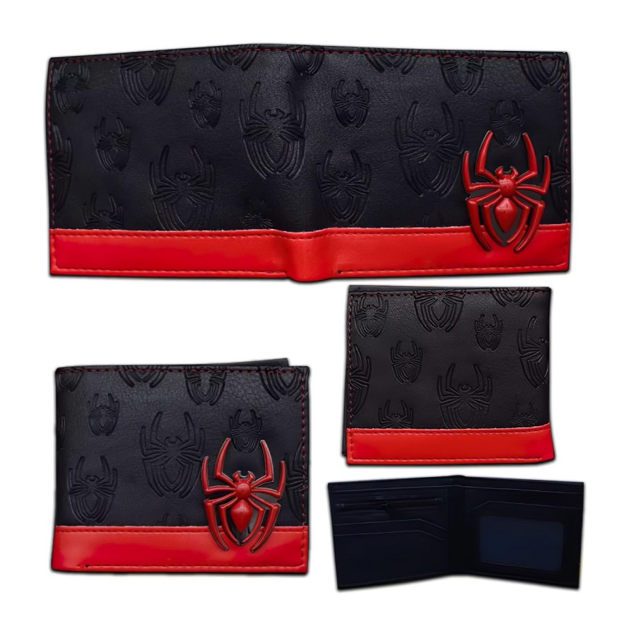 Školní potřeby - Dětské peněženky - Peněženka Spiderman s 3D kovovým znakem Embossed Peněženka Spiderman s 3D kovovým znakem Embossed - Dětské peněženky