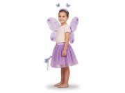 Párty a karneval Dětské kostýmy - Dětský kostým Fialová víla 98-122 S/M Dětský kostým Fialová víla 98-122 S/M