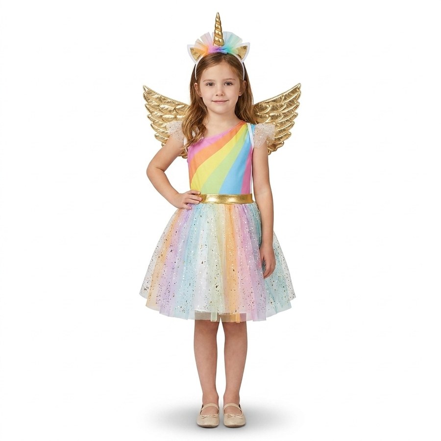 Dětský kostým Unicorn princess Premium 122-128 M - Dětské kostýmy