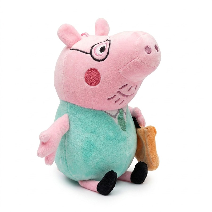 Plyšová hračka Prasátko Peppa Tatínek 25cm - Plyšové hračky