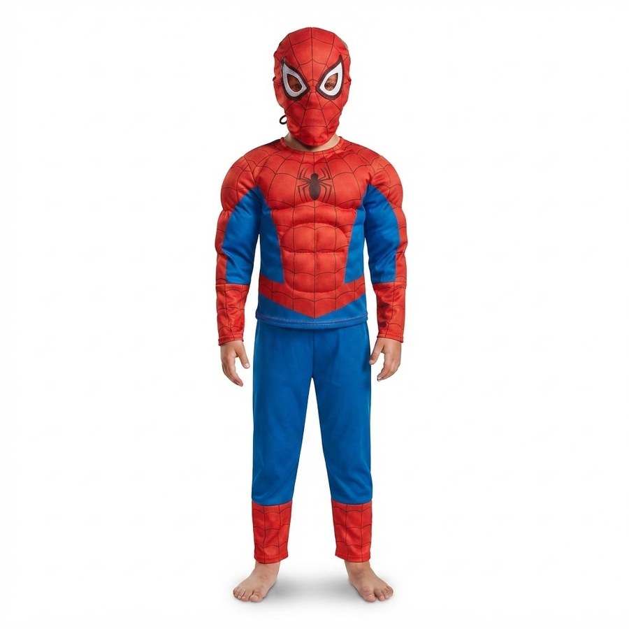 Párty a karneval - Dětské kostýmy - Dětský kostým Spiderman Muscle 122-134 L Dětský kostým Spiderman Muscle 122-134 L - Dětské kostýmy