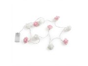 Svatební dekorace Světelný řetěz Soft roses 150cm