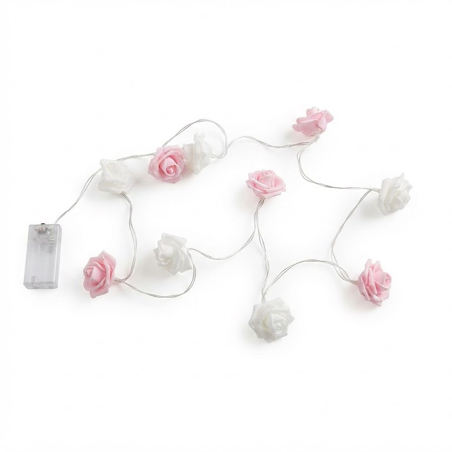 Svatební dekorace - Svatební dekorace Světelný řetěz Soft roses 150cm Svatební dekorace Světelný řetěz Soft roses 150cm - Svatební dekorace