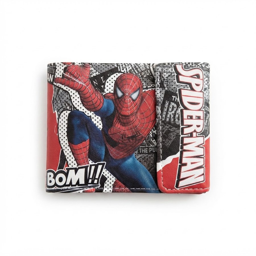Školní potřeby - Dětské peněženky - Dětská peněženka se zapínáním Spiderman Komiks Dětská peněženka se zapínáním Spiderman Komiks - Dětské peněženky