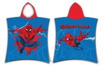 JERRY FABRICS Pončo Spiderman Webshot Bavlna - Froté, 50/115 cm