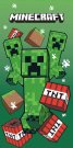 JERRY FABRICS Osuška Micro Minecraft TNT Creepers Polyester, 70/140 cm