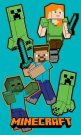Osušky,ručníky, ponča Dětské ručníky 50x30 cm - JERRY FABRICS Dětský ručník Minecraft Crawler Bavlna - Froté, 50/30 cm JERRY FABRICS Dětský ručník Minecraft Crawler Bavlna - Froté, 50/30 cm