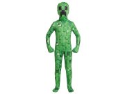Dětský kostým Minecraft Creeper Premium s maskou 122-134 L Párty a karneval - Dětské kostýmy