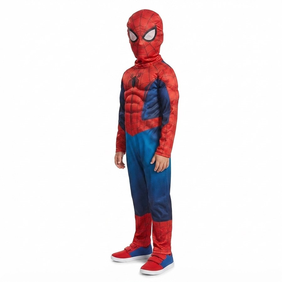 Dětský kostým Svalnatý Spiderman Premium 110-122 M - Dětské kostýmy