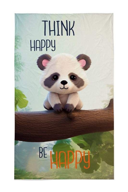 Osušky,ručníky, ponča - Dětské ručníky 50x30 cm - DETEXPOL Dětský ručník Panda Bavlna - Froté, 50/30 cm DETEXPOL Dětský ručník Panda Bavlna - Froté, 50/30 cm - Dětské ručníky 50x30 cm