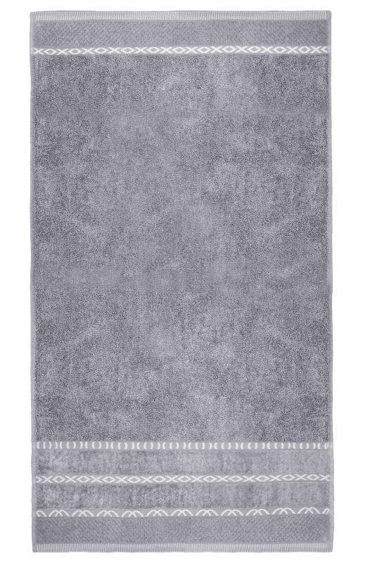 DETEXPOL Froté ručník GINO šedá Bavlna 550g, 50/90 cm DETEXPOL Froté ručník GINO šedá Bavlna 550g, 50/90 cm