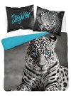 DETEXPOL Francouzské povlečení Leopard Bavlna, 220/200, 2x70/80 cm