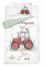 DETEXPOL Povlečení do postýlky Traktor B Bavlna, 100/135, 40/60 cm Povlečení do postýlky - Povlečení nelicenční