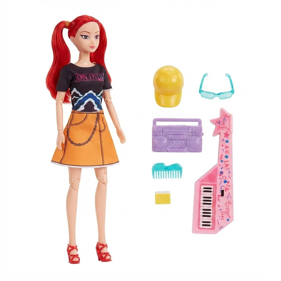 Figurka Demon Hunters K-pop Mira Huntrix 30cm s doplňky - Figurky a postavičky