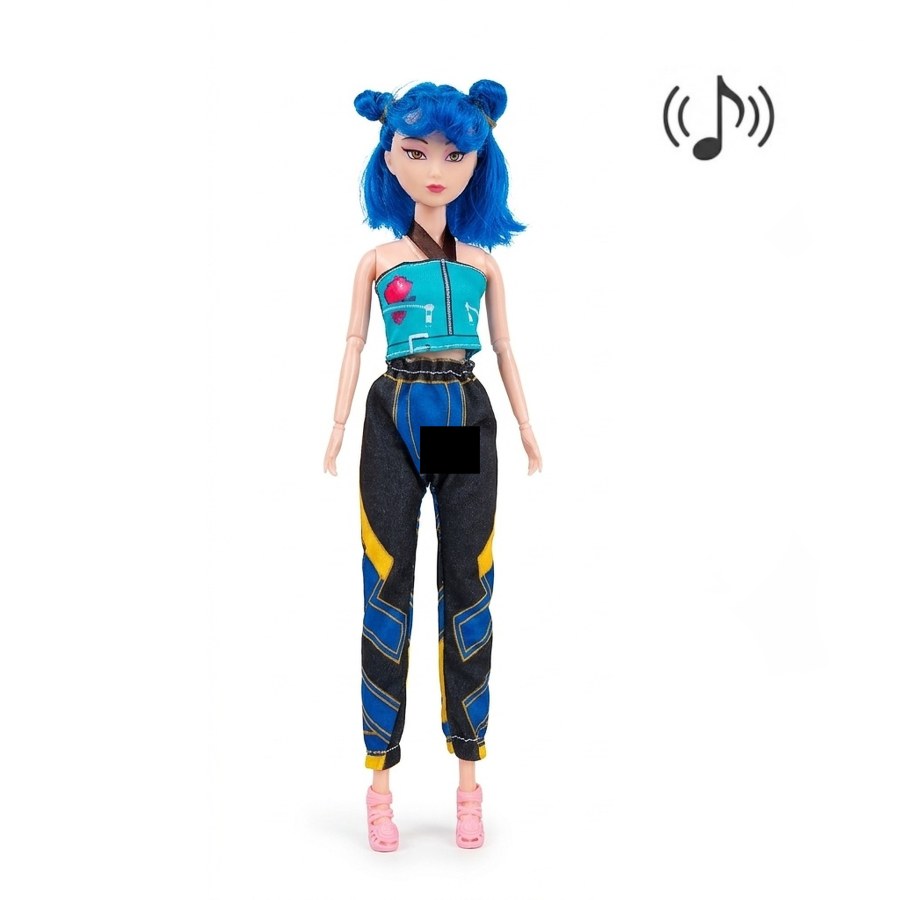 Zpívající figurka Demon Hunters K-pop Zoey 30cm - Figurky a postavičky