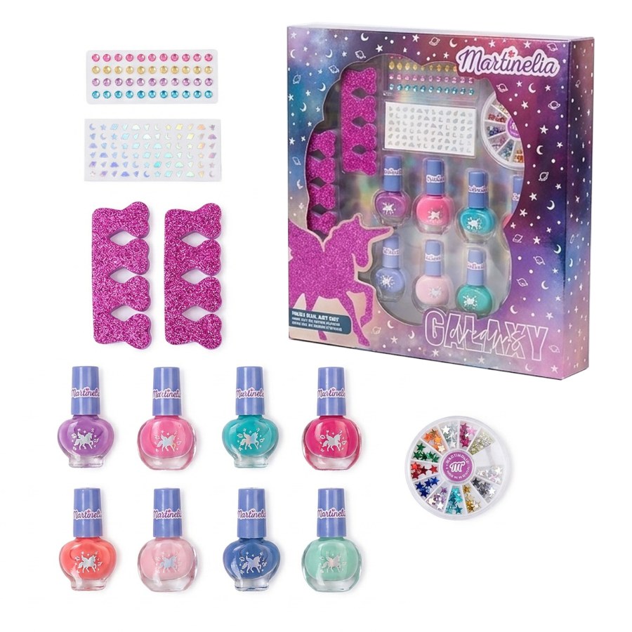 Hračky - Hry na profese - Kosmetička, kadeřnice - Dětská sada na nehty Glitter Unicorn 13v1 Dětská sada na nehty Glitter Unicorn 13v1 - Kosmetička, kadeřnice