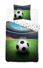 DETEXPOL Povlečení Fotbal stadion II Bavlna, 140/200, 70/80 cm