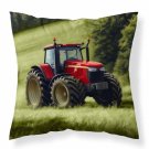 DETEXPOL Povlak na polštářek Traktor červený micro Polyester, 40/40 cm Polštářky a povlaky - povláčky na polštářky