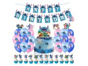 Velká narozeninová sada Lilo a Stitch 46ks Párty a karneval - Sady balónků a girlandy