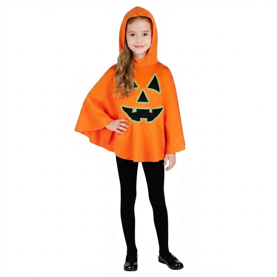 Párty a karneval - Dětské kostýmy - Dětský karnevalový převlek Orange Halloween Scary Pumpkin Dětský karnevalový převlek Orange Halloween Scary Pumpkin - Dětské kostýmy
