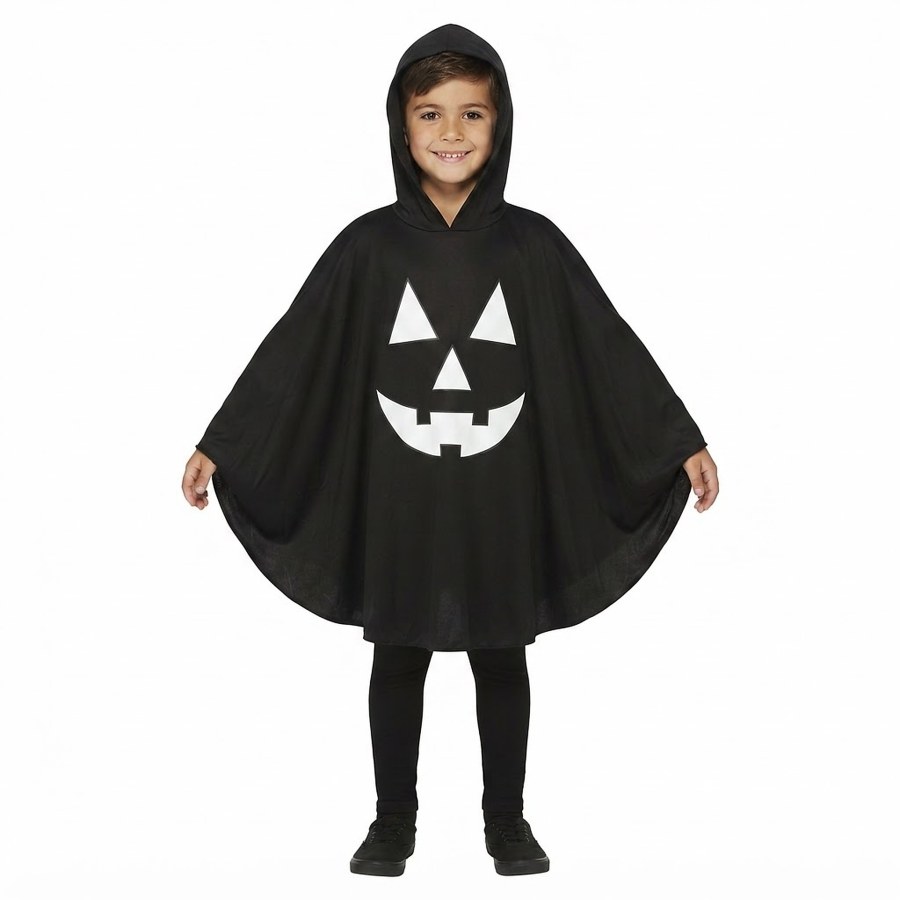 Dětský karnevalový převlek Black Halloween Scary Pumpkin - Dětské kostýmy