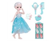 Zpívající figurka Elsa Frozen s doplňky 30cm Hračky - Figurky a postavičky