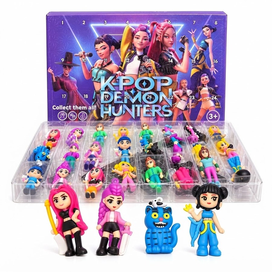 Adventní kalendář Demon hunters K-pop Collection - Figurky a postavičky