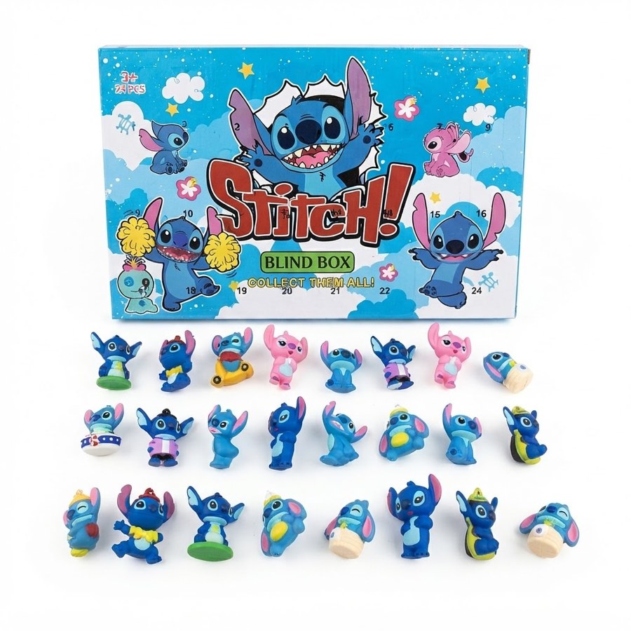 Adventní kalendář Lilo a Stitch Amazing christmas collection - Figurky a postavičky
