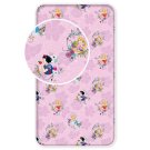 JERRY FABRICS Prostěradlo Princess pink 02 Bavlna, 90/200 cm Prostěradla - Licenční prostěradla