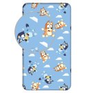 JERRY FABRICS Prostěradlo Bluey 004 Bavlna, 90/200 cm Prostěradla - Licenční prostěradla
