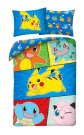 HALANTEX Povlečení Pokémon game Bavlna, 140/200, 70/90 cm Povlečení licenční