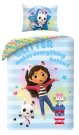 HALANTEX Povlečení Gábinin kouzelný domek glitter Bavlna, 140/200, 70/90 cm Povlečení licenční