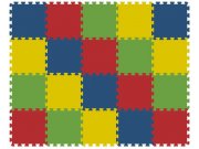 Podlahové pěnové puzzle koberec 20 malých dílků 8 mm, rozměry 121 x 151 cm Dětské koberce